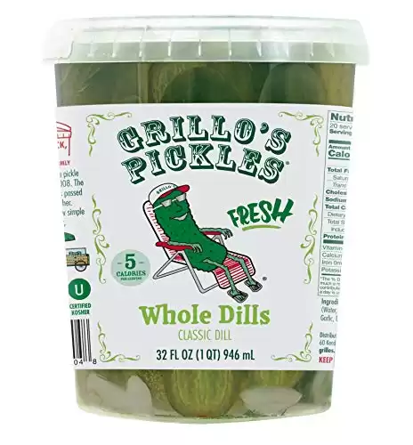 Grillo's Pickles Whole Dill Pickles