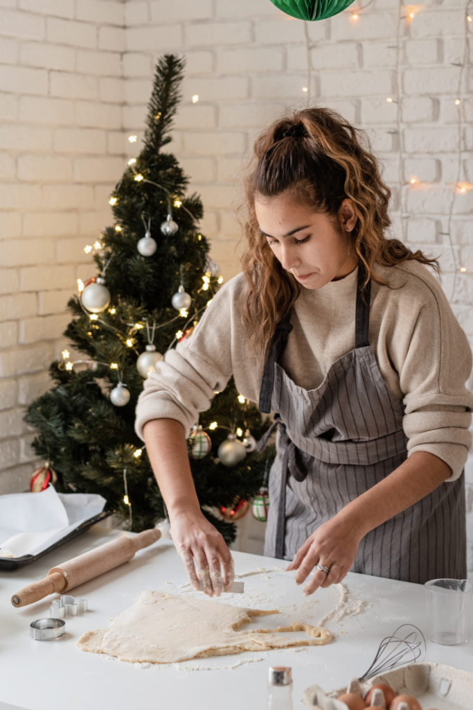 christmas cookie baking tools