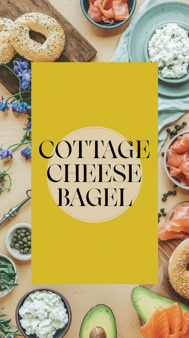 cottage cheese bagel